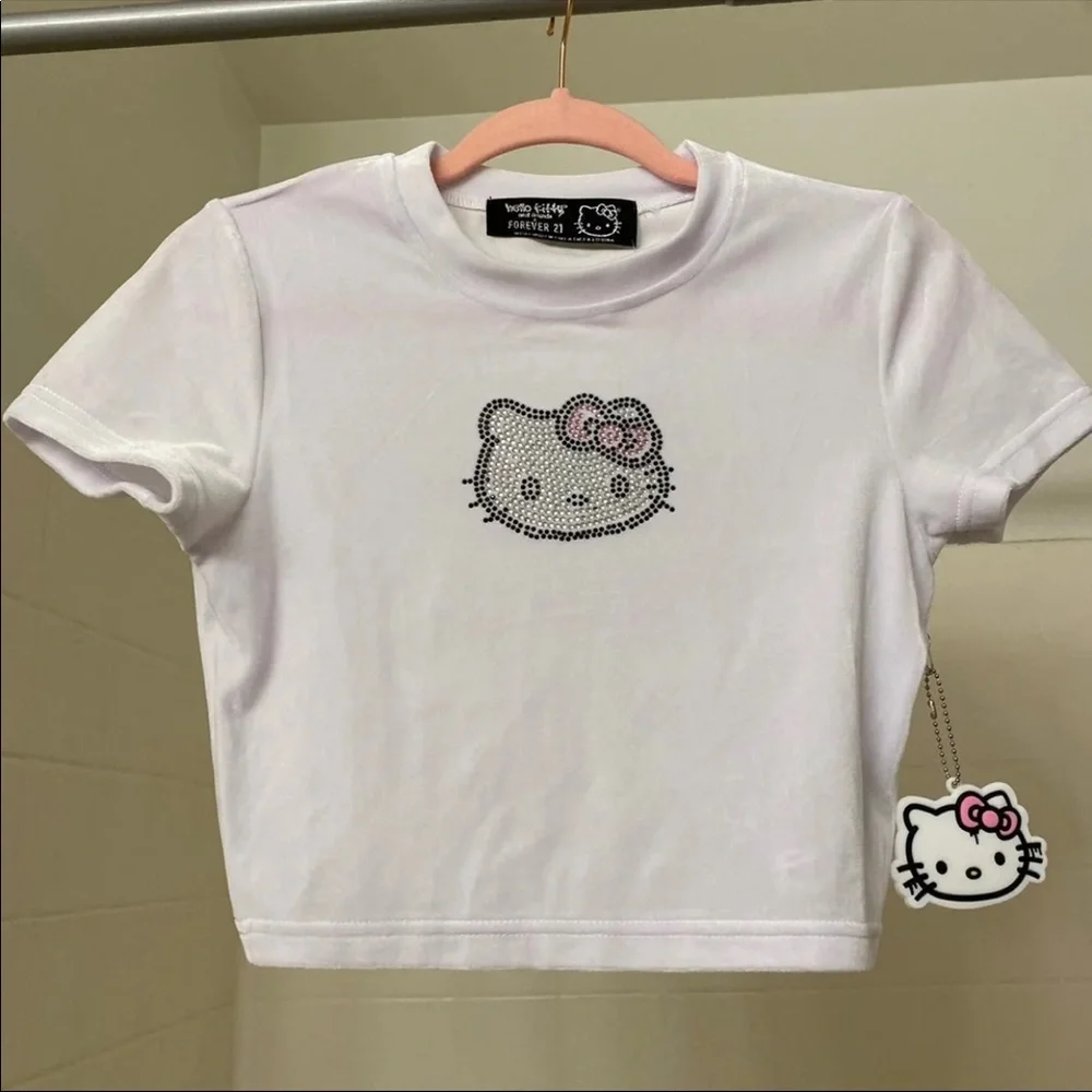 Hello Kitty Rhinestone Velour Set - Picture 3 of 9